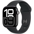 Apple Watch Series 10 GPS Cellular 42mm OLED Noir Azabache M/L Étanche IP6X Pulsomètre