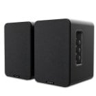 Altifalantes Bluetooth de madeira Nilait Hiphoniq 80 W, pretos