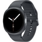 Samsung Galaxy Watch8 LTE NFC GPS 44mm Super AMOLED Graphite Taille Unique IP68 Pulsomètre