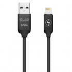 Unotec Cable Lightning 8 Pin a USB Silicona 30 cm Negro