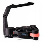 Tacens Mars Gaming MMS2 Suporte para Cabo de Rato + Hub USB 3.0