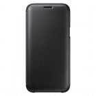 Samsung Wallet Cover Preta para Galaxy J5 2017