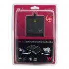Woxter Leitor de Cartões Electrónicos Combo Preto