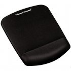 Tapete Fellowes Foam Plush de Rato com Descanso para Pulso Preto