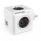 PowerCube Original USB 4 Tomas + 2 USB Gris PowerCube Original USB 4 Tomas + 2 USB Gris