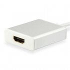 Equip Cable USB Tipo C Macho a HDMI Hembra 15cm