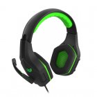 BG Vicker Auscultadores Gaming Verdes