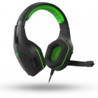 BG Vicker Auscultadores Gaming Verdes