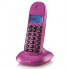 Motorola C1001L Teléfono Inalámbrico Violeta