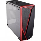Corsair Carbide SPEC-04 USB 3.0 Vidro Temperado Preta/Vermelha