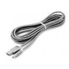 Unotec Cable Nylon Gris MicroUSB 3m