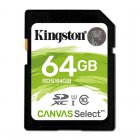 Kingston Canvas Select SDXC 64GB UHS-1 U3 V30