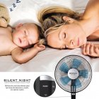 Ventilador de Pie Orbegozo SF 0640 Silencioso