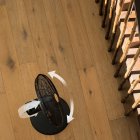 Cecotec ForceSilence 560 Woodstyle Ventilador de Pie Oscilante