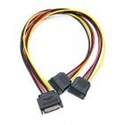 Nanocable Cable SATA Alimentación SATA/M/2xSATA/H 20 cm