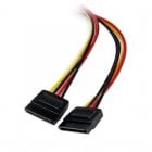 Startech Cable Divisor Molex 4 Pines a 2x SATA Macho/Hembra 30cm