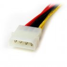 Startech Cable Divisor Molex 4 Pines a 2x SATA Macho/Hembra 30cm