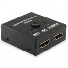 Equip Switch 2x HDMI 4k Comutador/Divisor Bidirecional