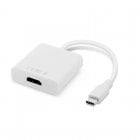 Unotec Adaptador USB-C a HDMI Blanco