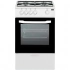 Beko CSG 42009 DW Cocina Gas 4 Fuegos Blanca