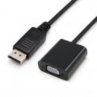 Nanocable Conversor DisplayPort a sVGA Negro 15 cm