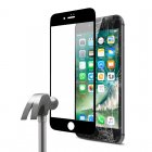 Unotec Full Cover Protector Cristal Templado 5D Negro para iPhone 7/8