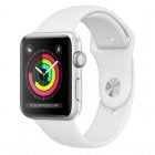 Apple Watch Series 3 GPS 42mm Aluminio Plata Con Correa Deportiva Blanca