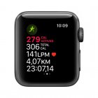 Apple Watch Series 3 GPS 38mm Aluminio Gris Espacial Con Correa Deportiva Negra