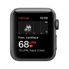 Apple Watch Series 3 GPS 38mm Aluminio Gris Espacial Con Correa Deportiva Negra