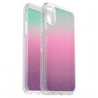 Capa OtterBox Symmetry Clear Purpurina Arco-íris para iPhone X/XS