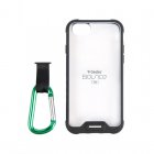 Gecko Bounce 1m Bolsa Preta/Transparente para Apple iPhone 8