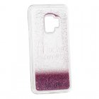 Dulceida Glitter Funda Purpurina Fucsia para Samsung S9