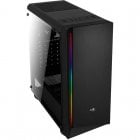 Aerocool RIFT RGB USB 3.0 com Janela Preta