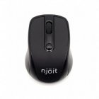 Njoit Maletín para Pórtatil 15.6" + Ratón Inalámbrico Negro