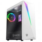 Nfortec Lynx Vidro Temperado USB 3.0 RGB Branca