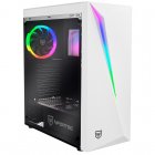 Nfortec Lynx Vidro Temperado USB 3.0 RGB Branca