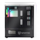 Nfortec Lynx Vidro Temperado USB 3.0 RGB Branca