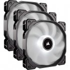 Corsair Air Series AF120 Pack 3 Ventiladores 120mm LED Blanco