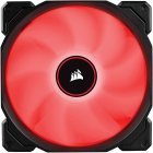 Corsair Air Series AF140 Pack 2 Ventiladores 140mm LED Rojo