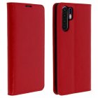 Avizar Funda Cartera de Cuero Roja para Huawei P30 Pro