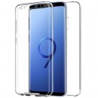 Funda Silicona 3D Transparente Trasera y Delantera para Samsung Galaxy S9