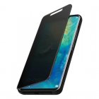 Avizar Funda Libro Translúcida Efecto Espejo Negra para Huawei Mate 20 Pro