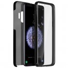 Avizar Funda Doble de Silicona Negra para Samsung Galaxy S9