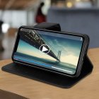 Avizar Fancy Style Funda Libro Negra para iPhone XR
