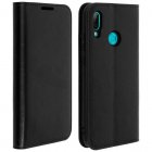 Avizar Funda de Cuero Negra para Huawei P Smart 2019/Honor 10 Lite