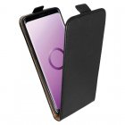 Avizar Funda Billetera con Tapa Vertical Negra para Samsung Galaxy S9