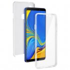 Avizar Funda Doble Silicona Transparente para Samsung Galaxy A9 2018