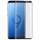 Avizar Protector de Cristal Templado 5D con Bordes Curvos Negros para Samsung Galaxy S9