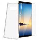 Avizar Funda Silicona Transparente + Cristal Templado para Samsung Galaxy Note 8