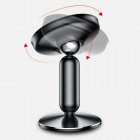 Baseus Soporte Coche Magnético con Apariencia Arco Circular para Smartphones